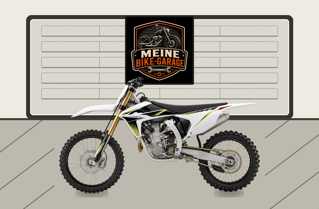 Motorradillustration für Triumph TF 450-RC