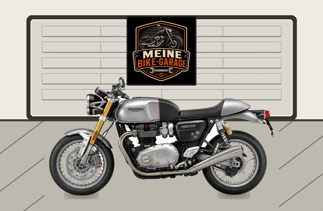 Motorradillustration für Triumph Thruxton 1200 R