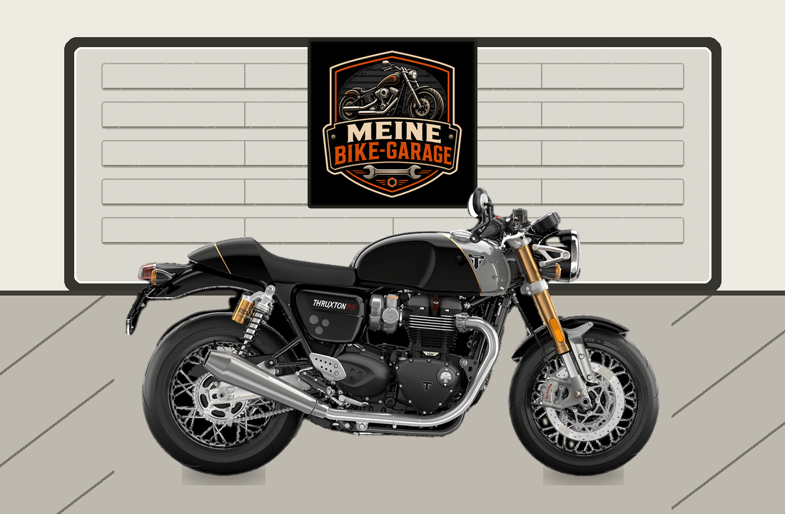 Motorradillustration für Triumph Thruxton RS