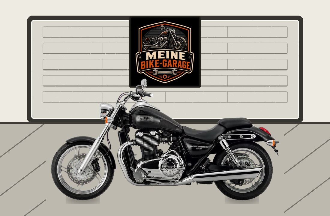 Motorradillustration für Triumph Thunderbird 1600
