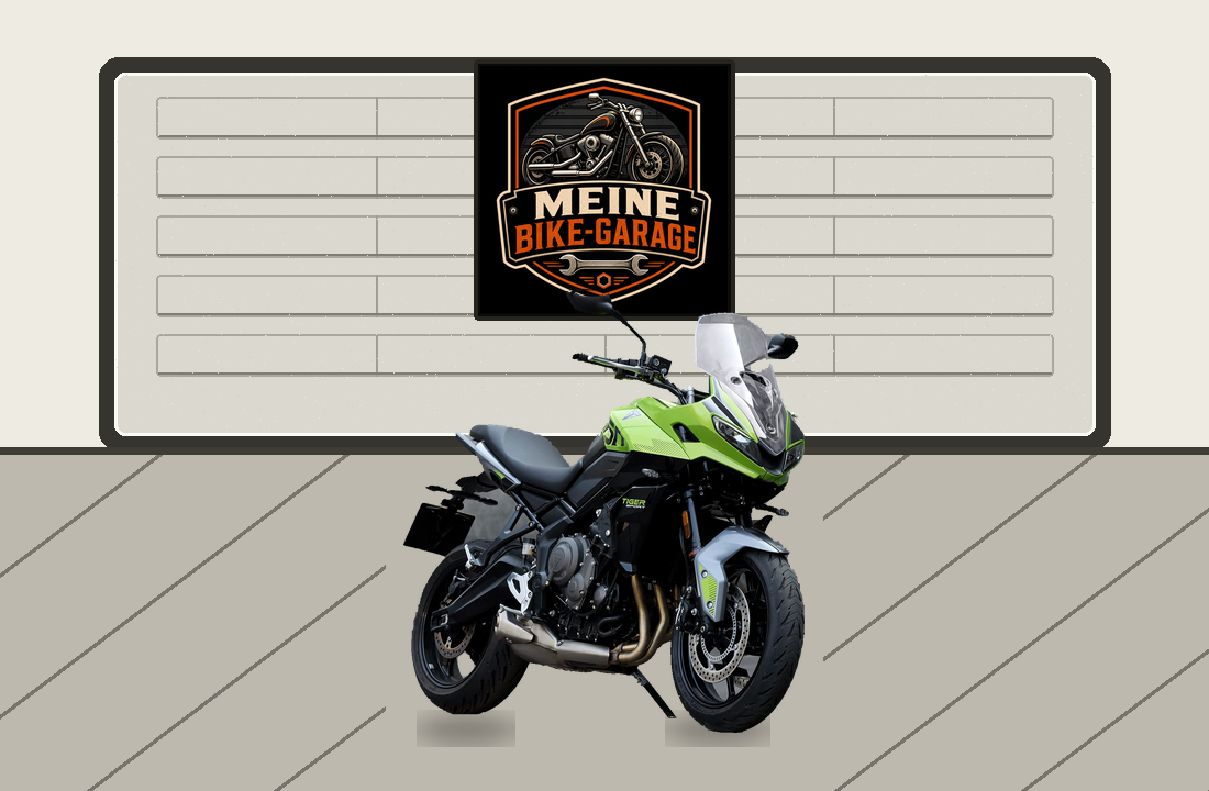 Motorradillustration für Triumph Tiger Sport 660