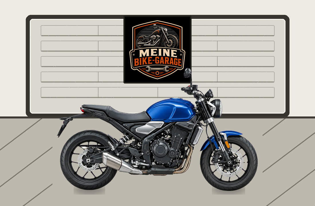 Motorradillustration für Voge 500AC