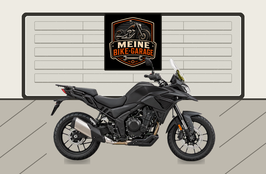 Motorradillustration für Voge 500DS
