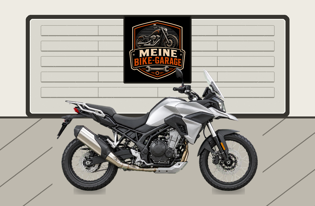 Motorradillustration für Voge 500DSX