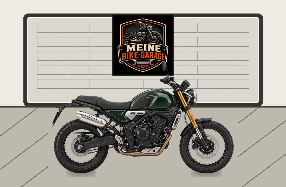 Motorradillustration für Voge 525ACX