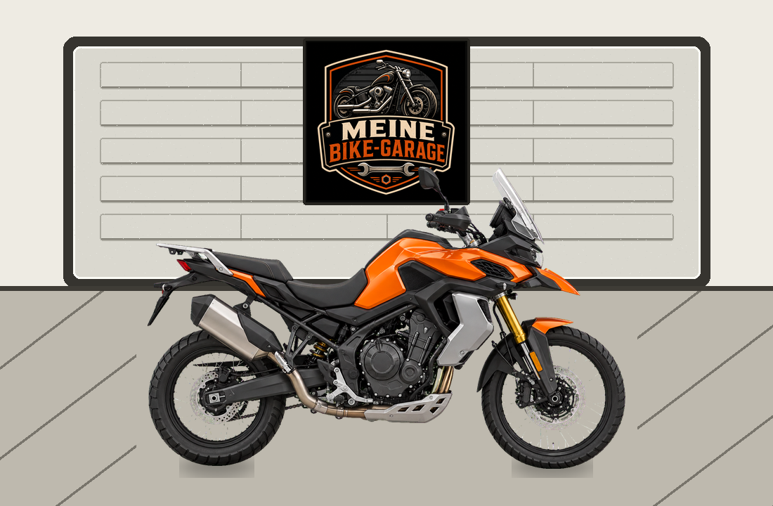 Motorradillustration für Voge 525DSX