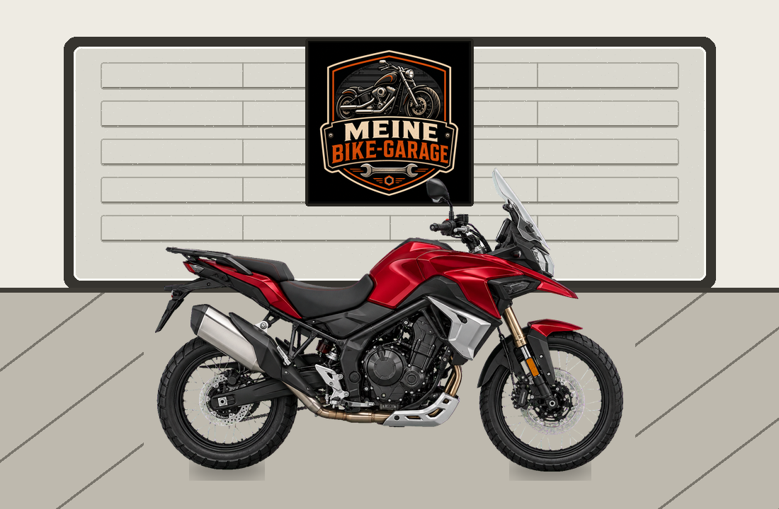Motorradillustration für Voge 625DSX