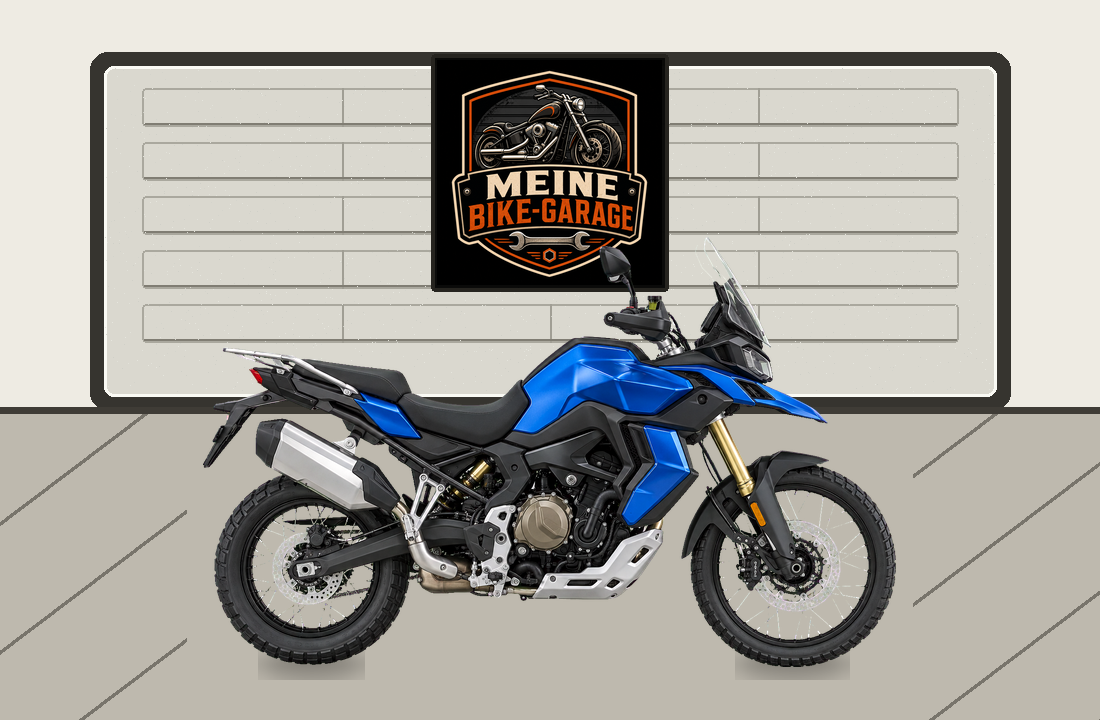 Motorradillustration für Voge 900DSX