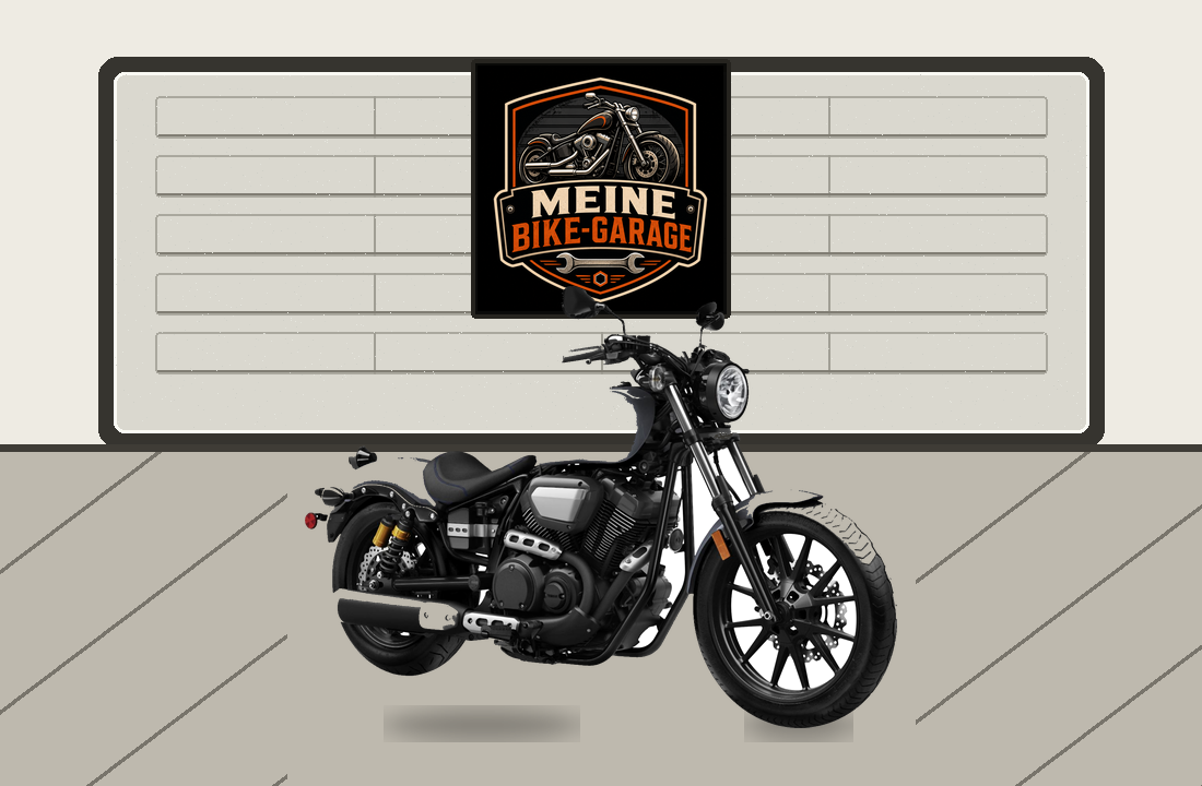 Motorradillustration für Yamaha Bolt R-Spec