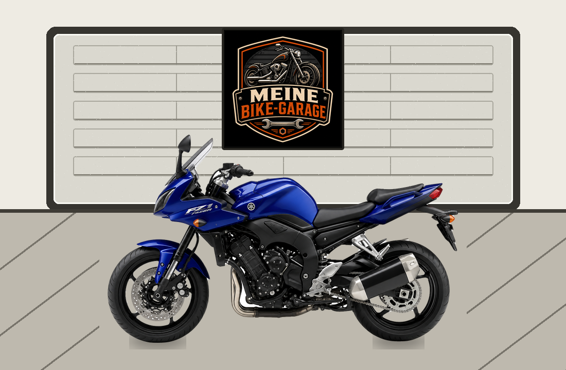Motorradillustration für Yamaha FZ1 Fazer