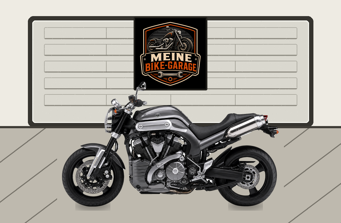 Motorradillustration für Yamaha MT-01