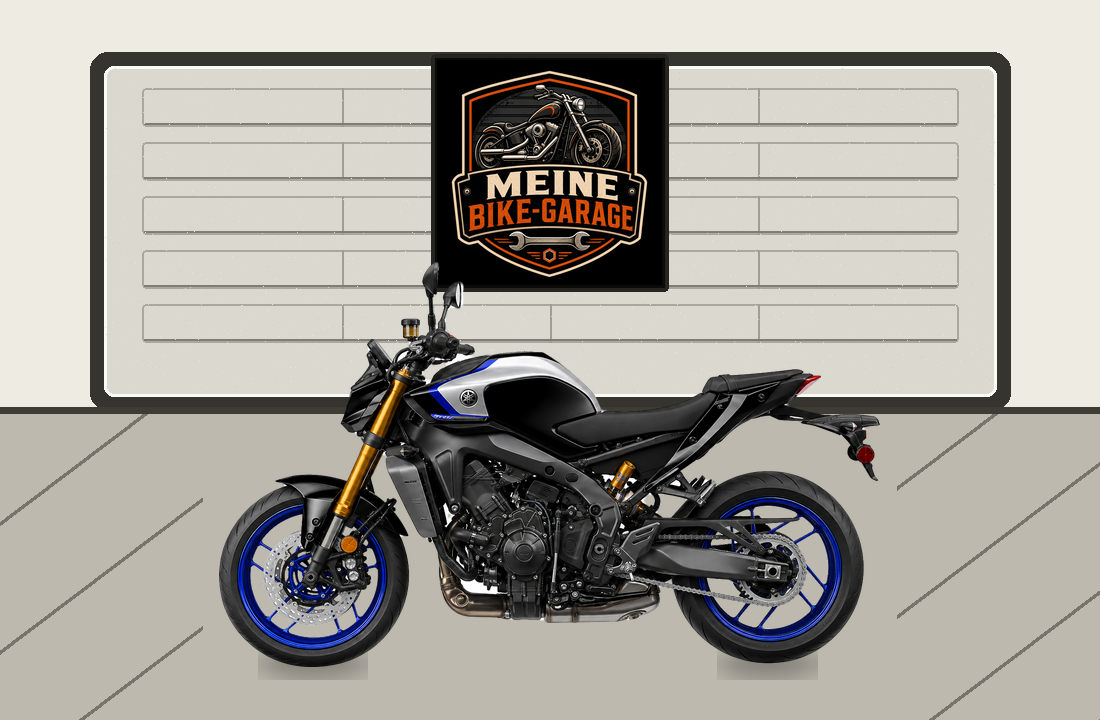 Motorradillustration für Yamaha MT-09 SP