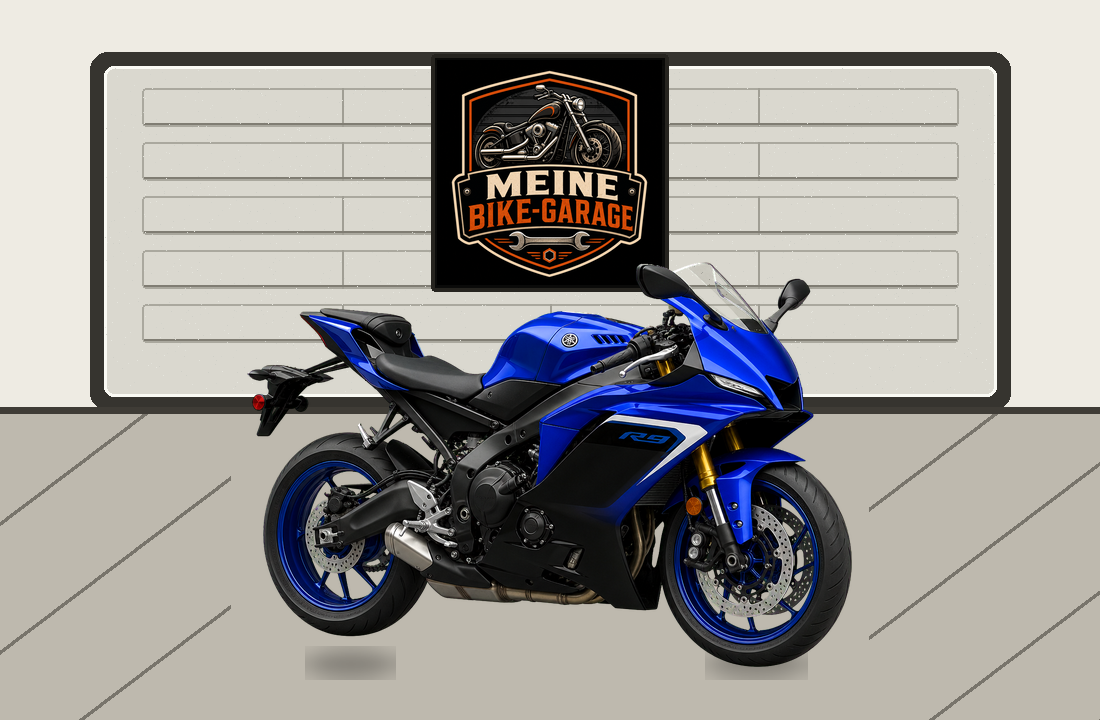Motorradillustration für Yamaha R9