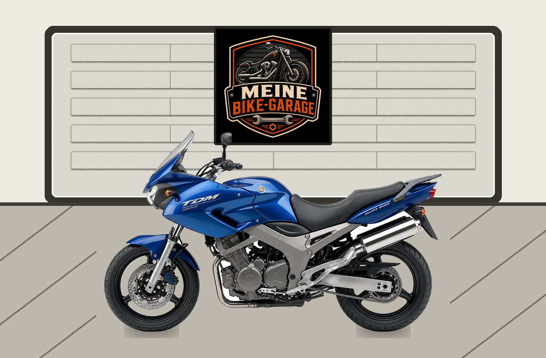 Motorradillustration für Yamaha TDM 900