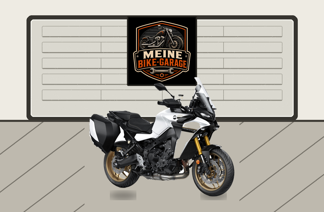 Motorradillustration für Yamaha Tracer 9 GT+