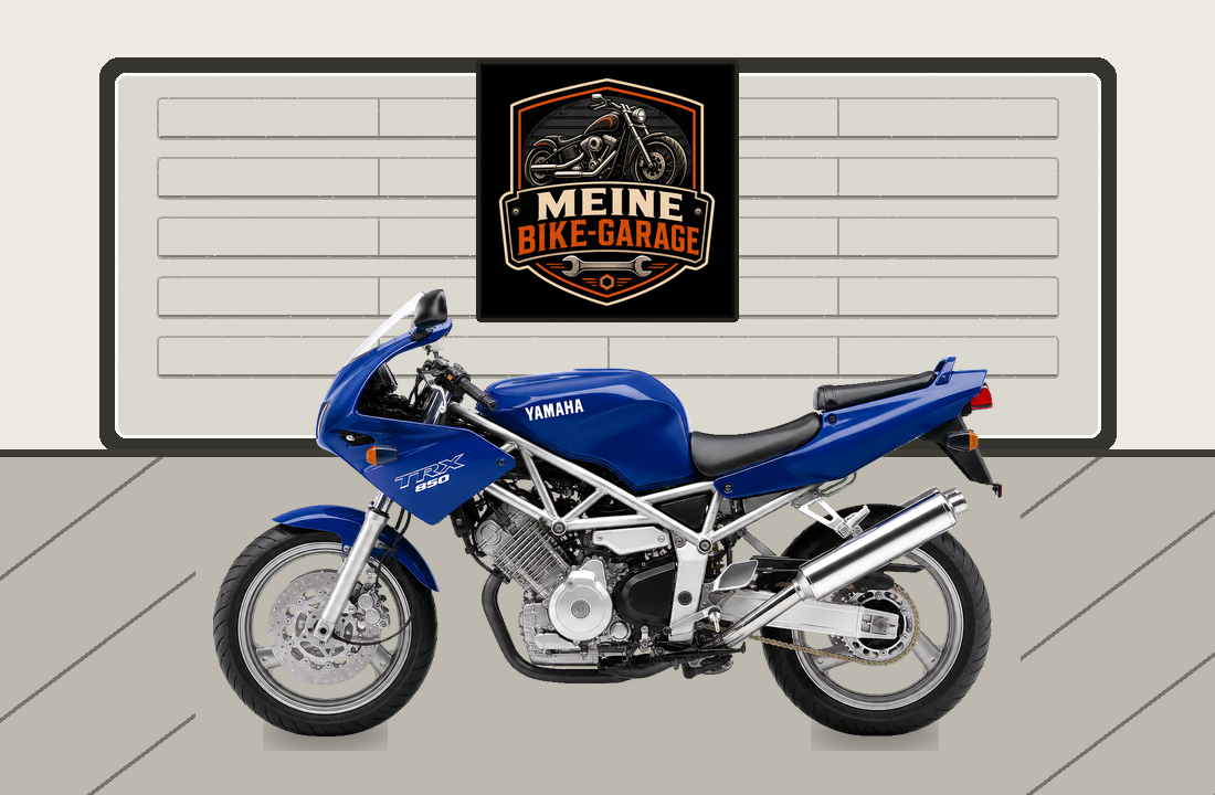 Motorradillustration für Yamaha TRX850