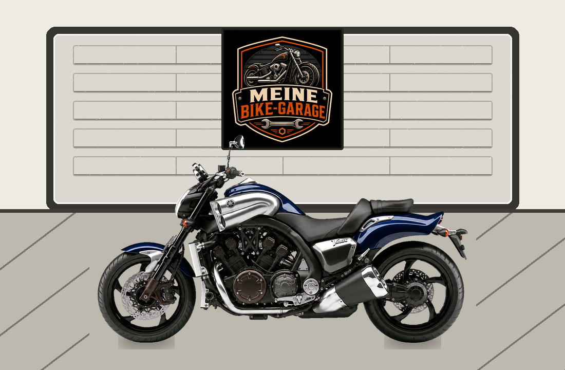 Motorradillustration für Yamaha VMAX 1700
