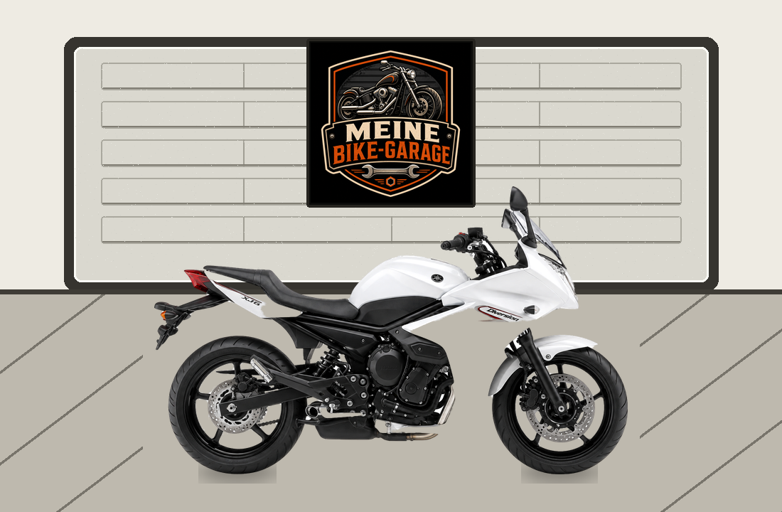 Motorradillustration für Yamaha XJ6 Diversion F