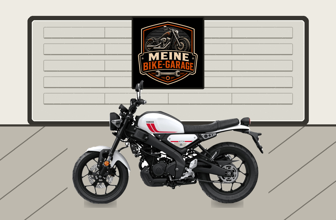 Motorradillustration für Yamaha XSR125
