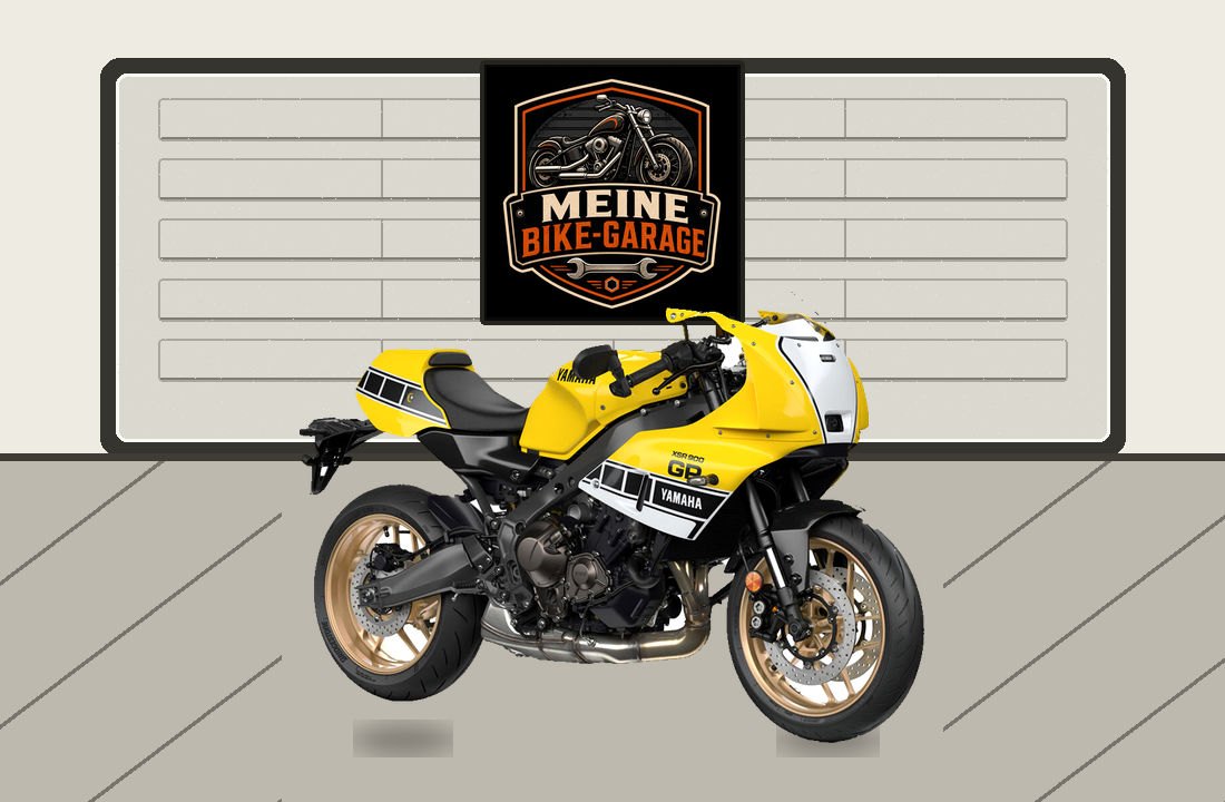 Motorradillustration für Yamaha XSR900 GP