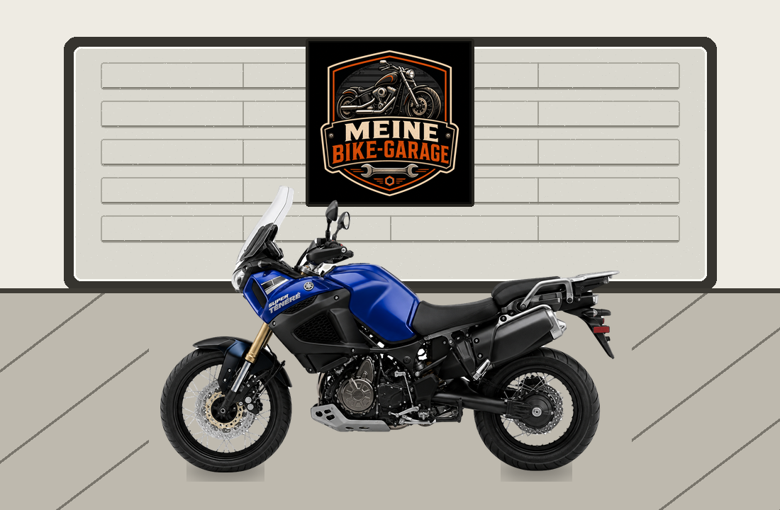 Motorradillustration für Yamaha XT1200Z Super Tenere
