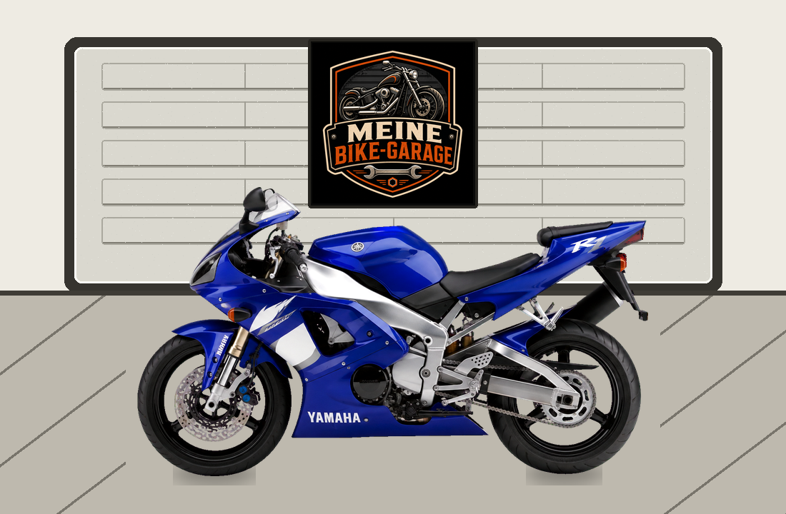Motorradillustration für Yamaha YZF-R1