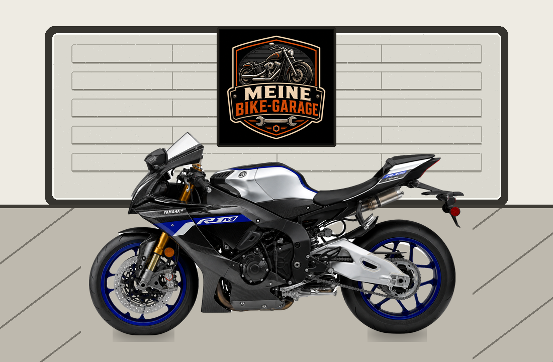 Motorradillustration für Yamaha YZF-R1M