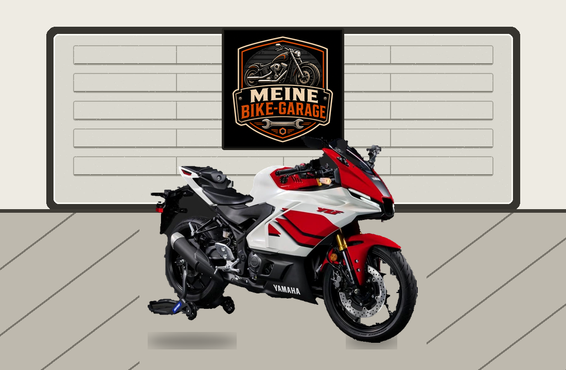 Motorradillustration für Yamaha YZF-R3
