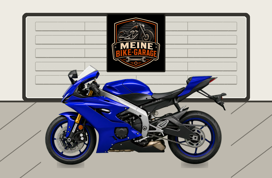 Motorradillustration für Yamaha YZF-R6