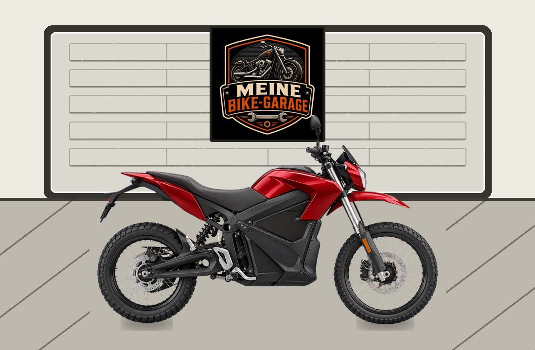 Motorradillustration für Zero DS