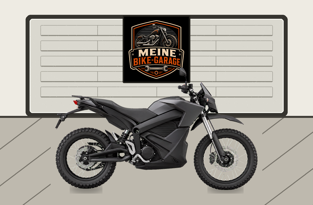 Motorradillustration für Zero DSR