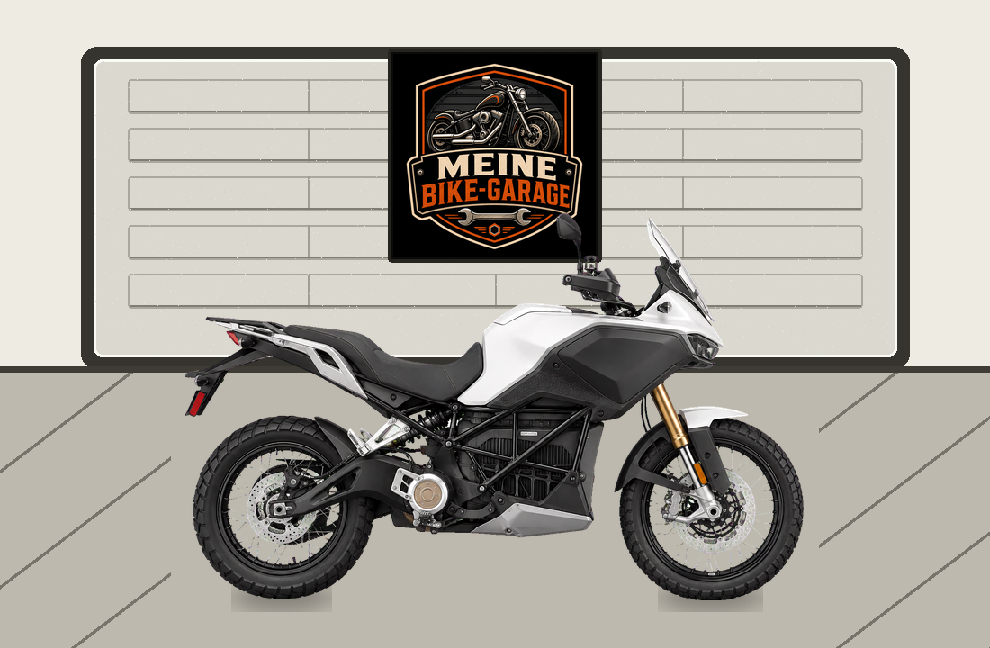 Motorradillustration für Zero DSR/X