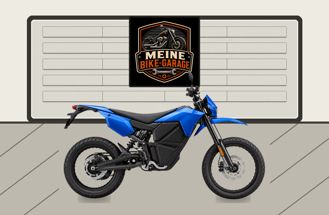 Motorradillustration für Zero FX