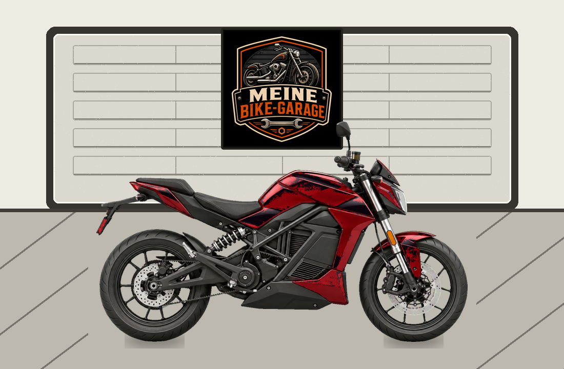 Motorradillustration für Zero S