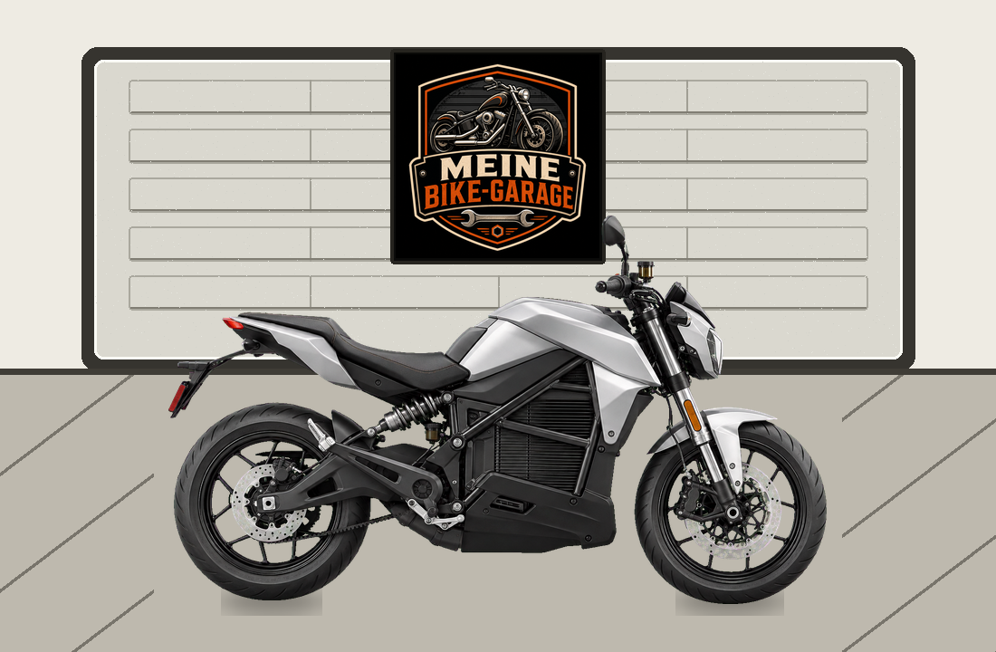 Motorradillustration für Zero SR