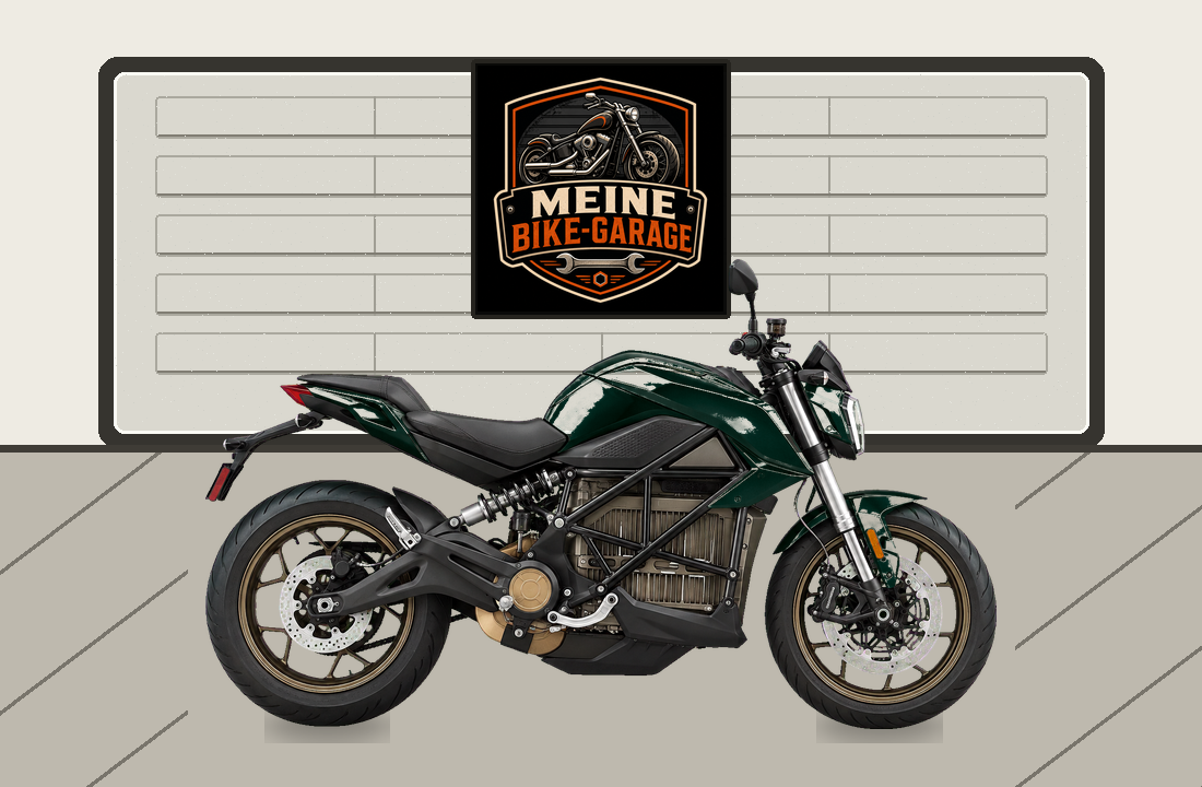 Motorradillustration für Zero SR/F
