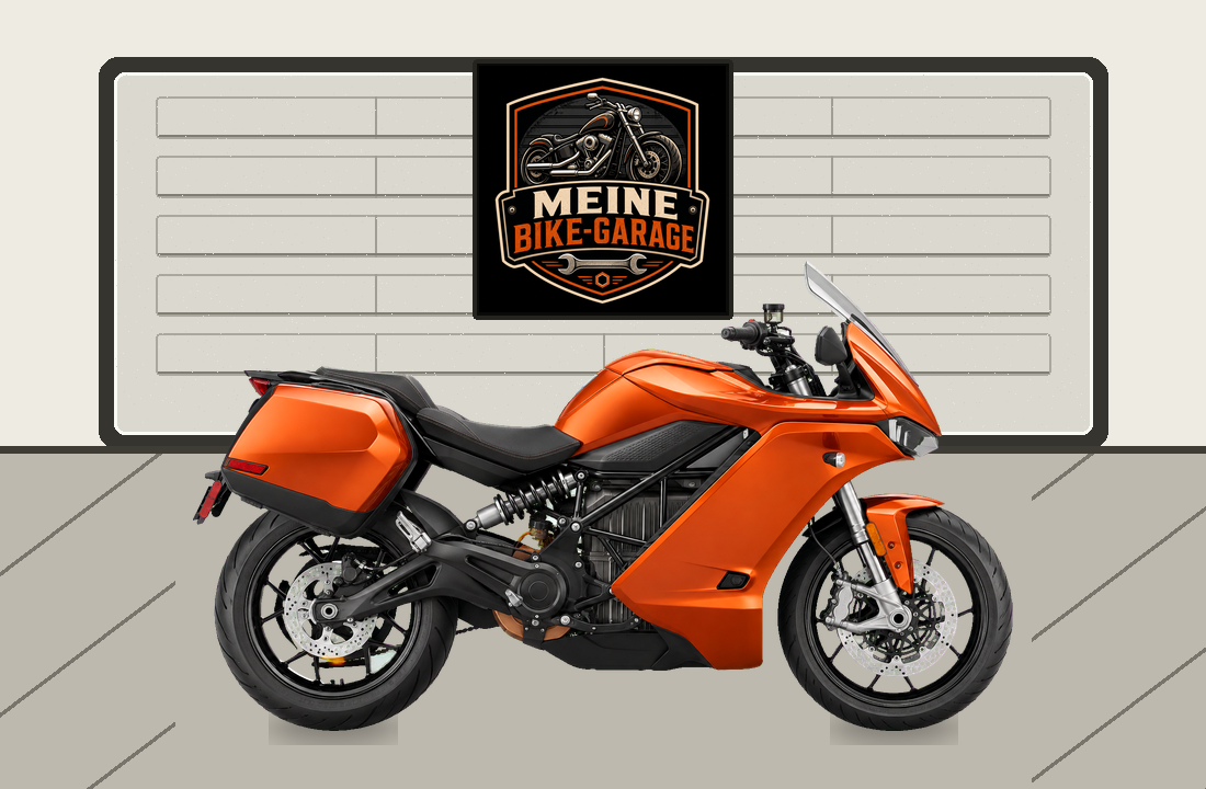 Motorradillustration für Zero SR/S
